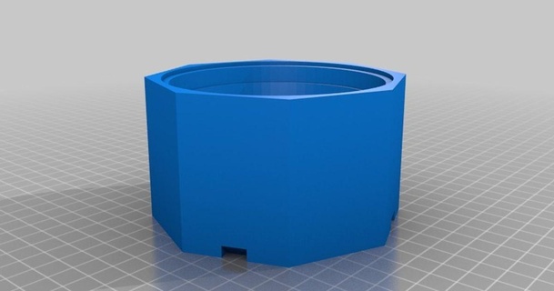 yogurt quark cup protective case jussikal download free stl model printablescom 3d models household kitchen 3d print model - Mito3D