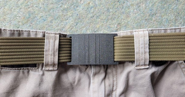grip6 belt buckle lachlan download free stl model printablescom 3d models fashion accessories 3d print model - Mito3D
