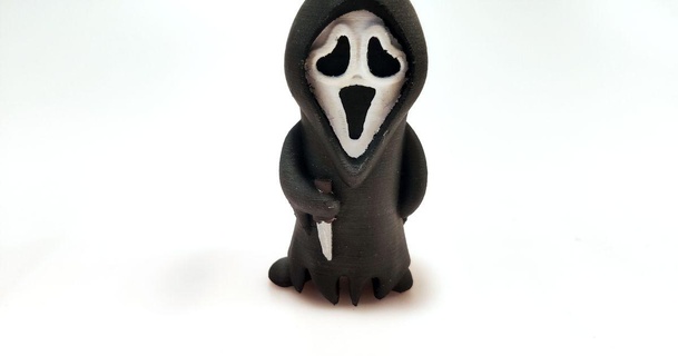 mini ghostface - scream wekster download free stl model printablescom 3d models toys & games action figures statues 3d print model - Mito3D