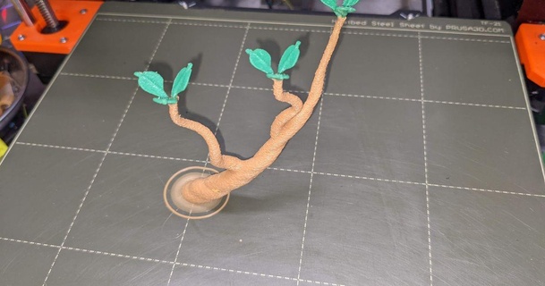 vine tree - experimental kaje download free stl model printablescom 3d models art & design designs 3d print model - Mito3D