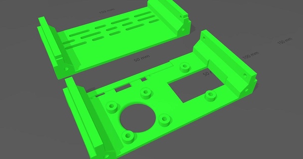 minion - electronics case panels squirrelbrain download free stl model printablescom 3d models printers upgrades 3d print model - Mito3D