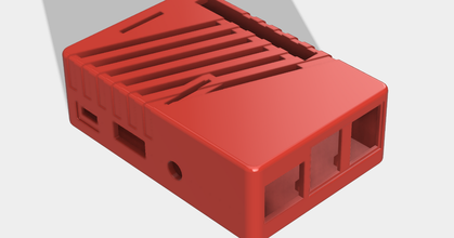 raspberry pi case model b+ luc4r4t0r download free stl printablescom 3d models hobby & makers electronics 3d print model - Mito3D