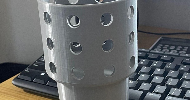 hydro flask cup holder adapter rex download free stl model printablescom 3d models gadgets 3d print model - Mito3D