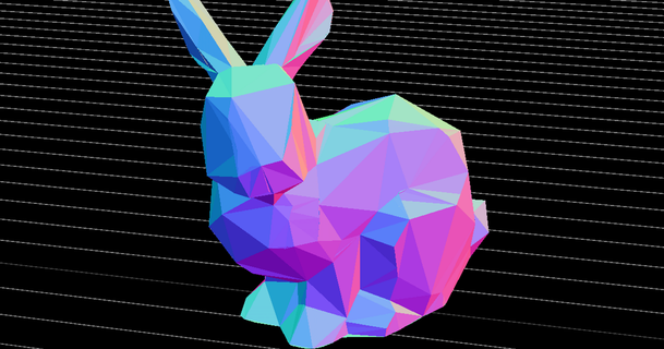 poly rabbit techniack download free stl model printablescom 3d models world & scans animals 3d print model - Mito3D