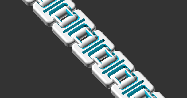 Scharnier kette chaîne bracelet jack Télécharger libre stl modèle imprimablescom 3d modèles loisir fabricants idées maillons maillon lien 3d print model - Mito3D