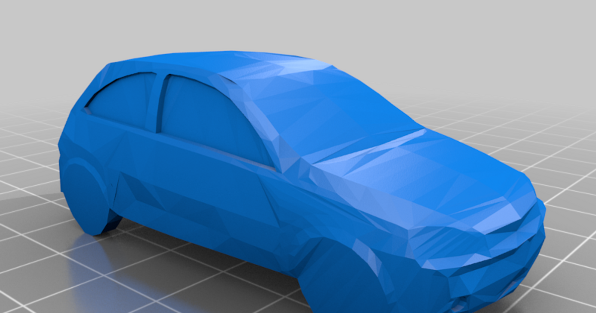 opel corsa kaplaars download free stl model printablescom 3d models toys & games vehicles car keychain 3D print model - Mito3D