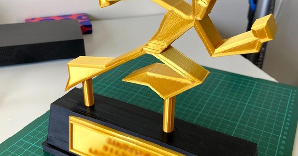n+ trophy neo2478 download free stl model printablescom 3d models toys & games award competition gaming plaque 3d print model - Mito3D