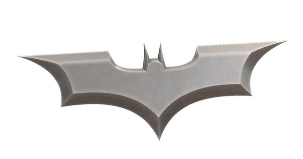 Batman batarang val Scarica gratuito stl modello printablescom 3d Modelli giocattoli Giochi azione figure statue pipistrello giochi tavolo frigo 3d print model - Mito3D