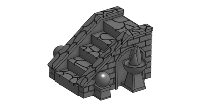 stairs gloomhaven robagon3d download free stl model printablescom 3d models toys & games board steps 3d print model - Mito3D