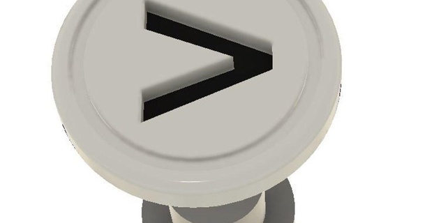 greater stud button rotated 90 180 degrees tom anderson real neo download free stl model printablescom 3d models fashion accessories 3d print model - Mito3D