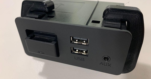 mazda USB cubo eliminación herramienta shawnvanlan descargar gratis stl modelo imprimiblescom 3d modelos pasatiempo hacedores automotor carplay herramientas 3d print model - Mito3D