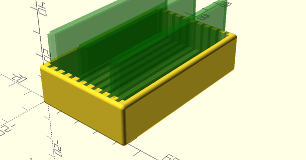 caixa armazenando sodimm módulos Hans pôlderes baixar livre stl modelo printablescom 3d modelos passatempo fabricantes organizadores memória 3d print model - Mito3D