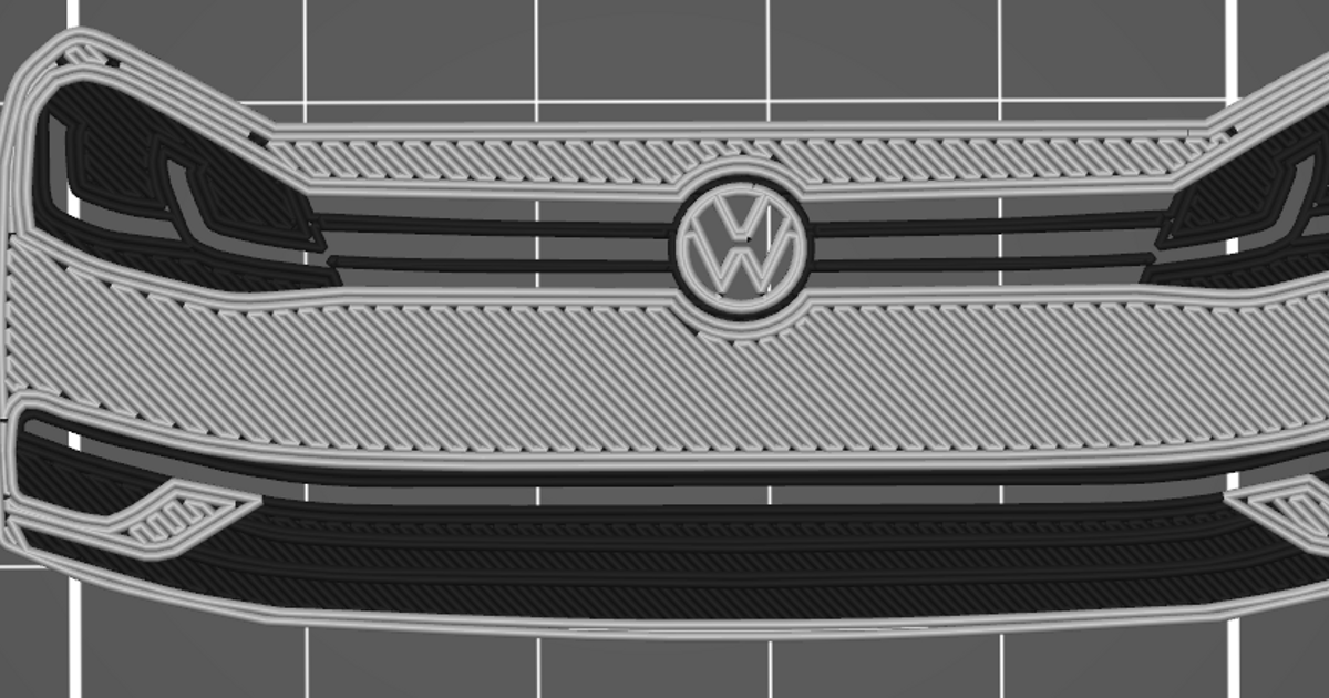 vw golf 7 portachiavi gamemartiz Scarica gratuito stl modello printablescom 3d Modelli passatempo creatori settore automobilistico 3D print model - Mito3D