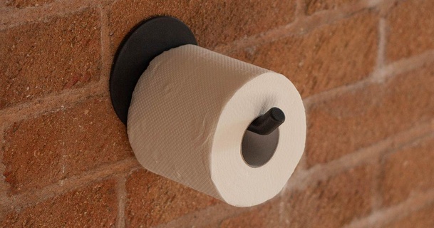 toilet roll holder samlovecroc download free stl model printablescom 3d models household bathroom 3d print model - Mito3D