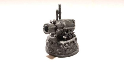gloomhaven monster - ancient artillery robagon3d download free stl model printablescom 3d models toys & games board 28mm ancientartillery cannon 3d print model - Mito3D