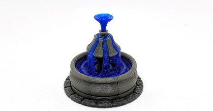 fountain gloomhaven robagon3d download free stl model printablescom 3d models toys & games board 28mm multicolor multimaterial 3d print model - Mito3D