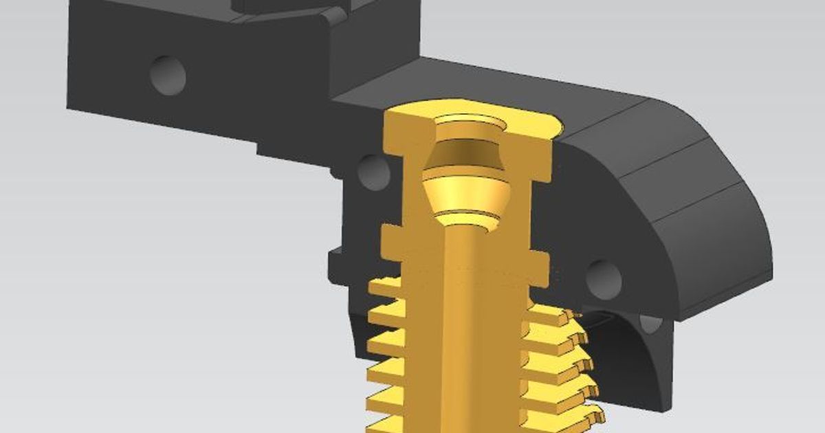 zodíaco Phaetus bmo voron v0 Sherpa cabeza herramienta modificación barto descargar gratis stl modelo imprimiblescom 3d modelos impresoras actualizaciones zodiacoxphaetus 3D print model - Mito3D