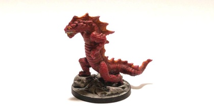 gloomhaven monster - rending drake robagon3d download free stl model printablescom 3d models toys & games board dragon 3d print model - Mito3D