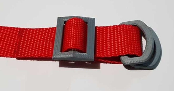 double d-ring buckle hd creator download free stl model printablescom 3d models fashion accessories belt strap 3d print model - Mito3D