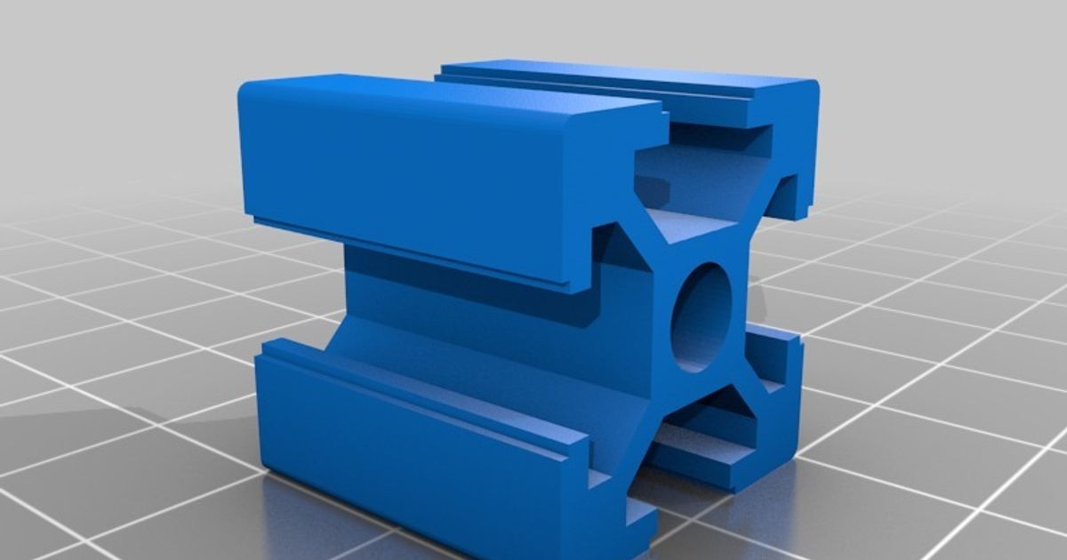 2020 80 20 extrusion fusion 360 philip mcgaw download free stl model printablescom 3d models hobby & makers rc robotics 3D print model - Mito3D