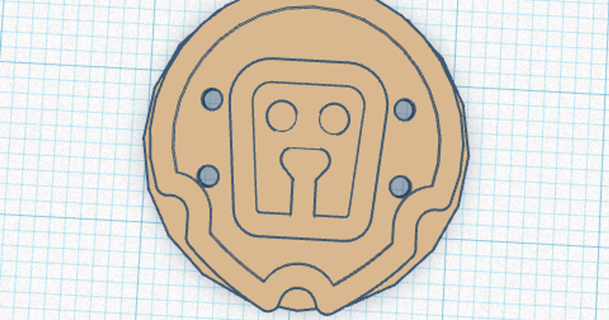 simple lion button anton jank download free stl model printablescom 3d models fashion accessories easy nice quick 3d print model - Mito3D