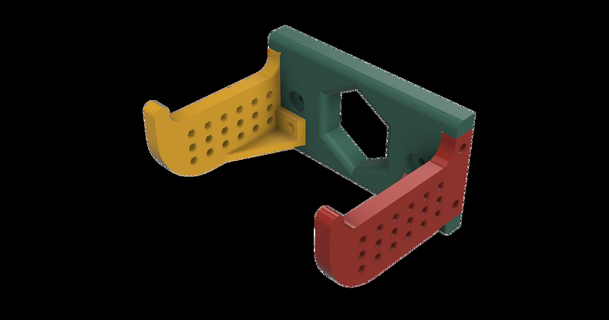 Wandhalter merdiven dirsek ağızlık ekstrüder indir Bedava stl model printablescom 3d modeller hobi yapımcılar organizatörler Hailo Kulp destek braketi kancası duvar 3d print model - Mito3D