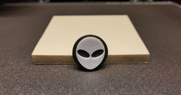 alien button astrovest download free stl model printablescom 3d models fashion accessories 3d print model - Mito3D