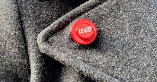 Lego viga sew botão cmaddy baixar livre stl modelo printablescom 3d modelos moda acessórios 3d print model - Mito3D