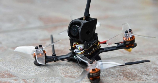 eachine tyro69 mount timosch 28 download free stl model printablescom 3d models hobby & makers rc robotics alternative camera canopy drone 3d print model - Mito3D
