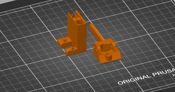 mmu2s Extruder Kamin Adapter mod pkop download frei stl Modell Printablescom 3d Modelle Drucker Upgrades mk3s 3d print model - Mito3D