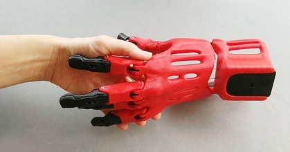 prosthetic hand shira download free stl model printablescom 3d models gadgets prothetic 3d print model - Mito3D