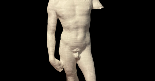 david michelangelo vincecz download free stl model printablescom 3d models art & design sculptures greek statue 3d print model - Mito3D