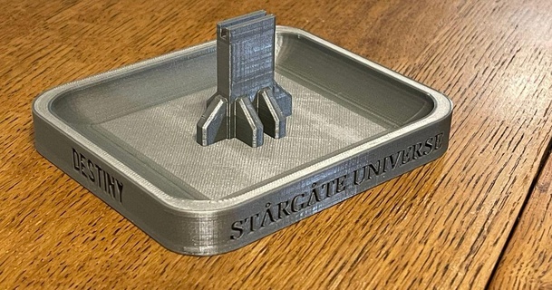 remezclar base destino modelo Stargate universo monarca descargar gratis stl imprimiblescom 3d modelos juguetes juegos vehiculos 3d print model - Mito3D