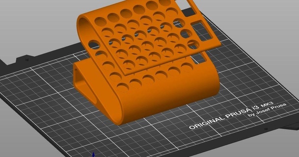 lápiz estante soporte 30 lapices 2 marcadores johan descargar gratis stl modelo imprimiblescom 3d modelos pasatiempo hacedores organizadores 3d print model - Mito3D