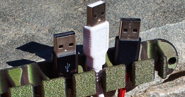 USB cable corral mate boyero descargar gratis stl modelo imprimiblescom 3d modelos pasatiempo hacedores organizadores 3d print model - Mito3D