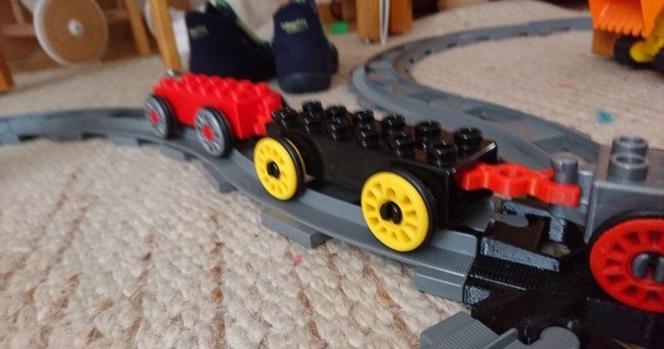 ampla construção tijolos compatível trem carro jens83 baixar livre stl modelo printablescom 3d modelos brinquedos jogos ar duplocarro duplocompatível duplotrain Lego legocompatível 3d print model - Mito3D
