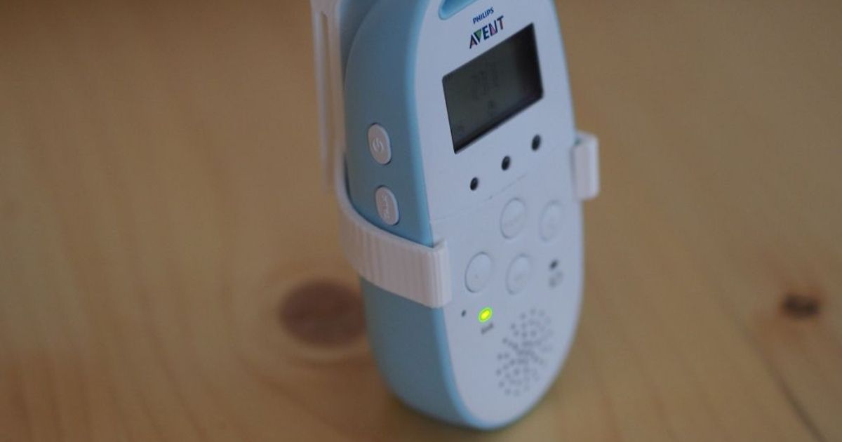 cinto grampo philips avent bebê monitor bebe scd 560 jens83 baixar livre stl modelo printablescom 3d modelos casa equipamento 3D print model - Mito3D