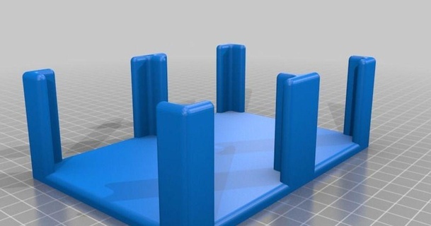 2 mucchio carta vassoio GMT Giochi taglia ponti menzionare Scarica gratuito stl modello printablescom 3d Modelli giocattoli all'aperto 3d print model - Mito3D