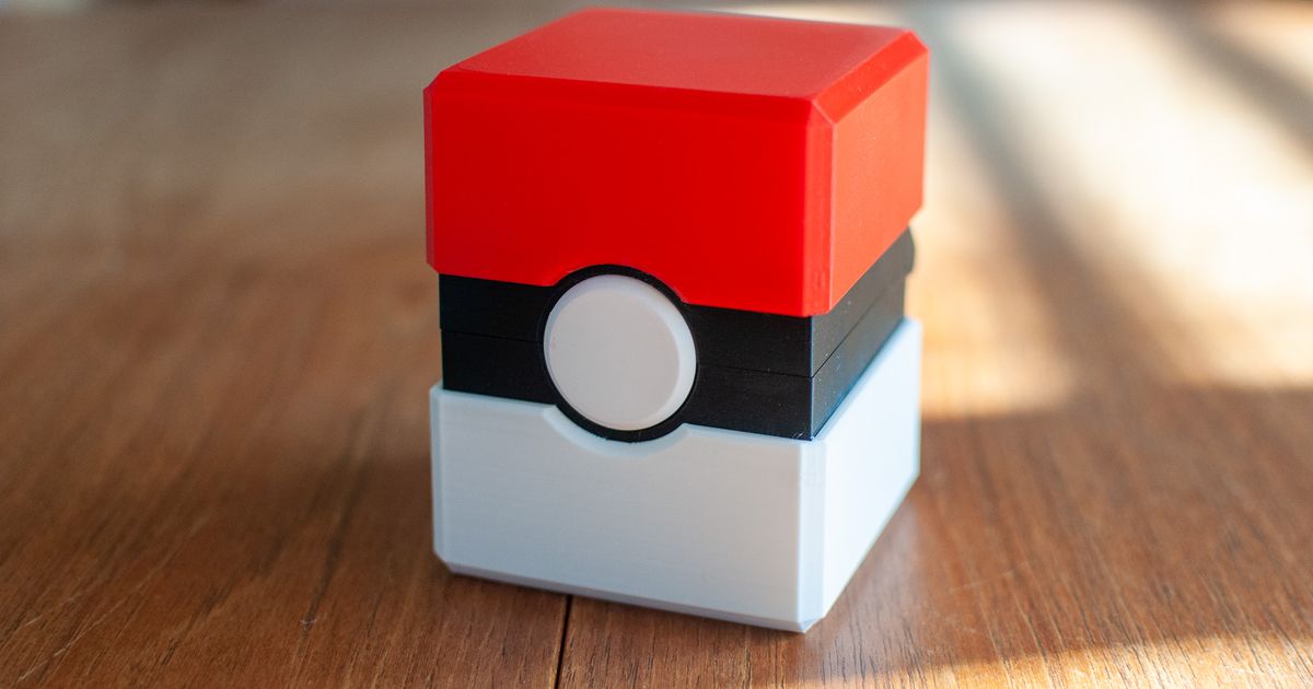 pokemon comercio tarjeta juego cubierta caja ericmurray descargar gratis stl modelo imprimiblescom 3d modelos juguetes juegos tablero tarjetas deckbox pokémoncg cambio cartas 3D print model - Mito3D