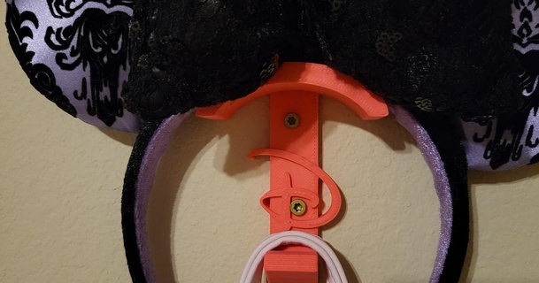 disney oreille sac titulaire soutien mouche forgeron minuit Télécharger libre stl modèle imprimablescom 3d modèles costumes accessoires cosplay général Disneyland oreilles parc 3d print model - Mito3D