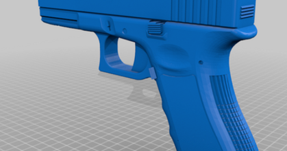 apuntalar pistola nottingham82 descargar gratis stl modelo imprimiblescom 3d modelos disfraces accesorios extrusora glock 3d print model - Mito3D
