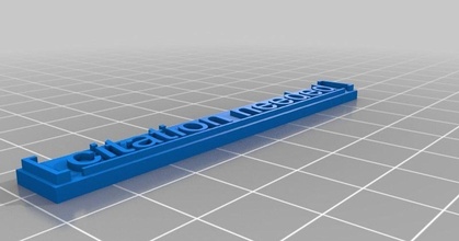 citação necessário placa rsführer baixar livre stl modelo printablescom 3d modelos impressoras teste humor xkcd 3d print model - Mito3D