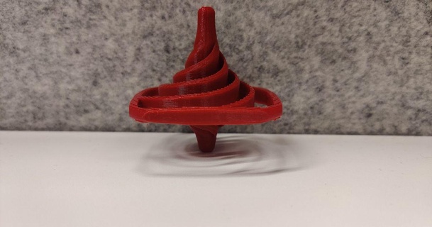 espiral dreidel escroto baixar livre stl modelo printablescom 3d modelos brinquedos jogos 3d print model - Mito3D