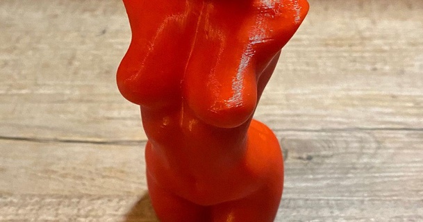 kadın vücut gül başlı tilki kraker indir Bedava stl model printablescom 3d modeller Sanat tasarım heykeller çıplakkadın güller 3d print model - Mito3D