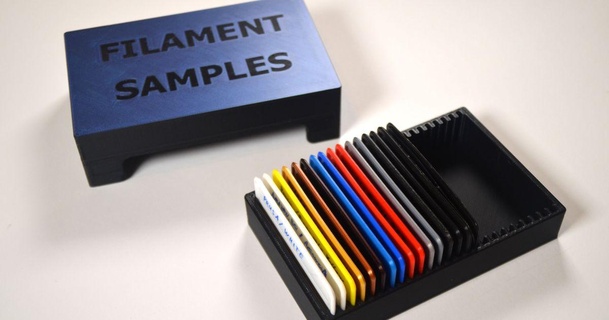 filament samples - box magnets daniel ck download free stl model printablescom 3d models printers test color mk3s multicolor 3d print model - Mito3D