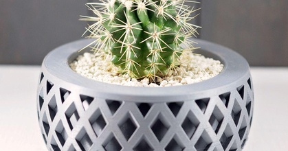 criss attraversare fioriera tango creazioni Scarica gratuito stl modello printablescom 3d Modelli domestico all'aperto giardino cactus indoorgarden vaso per piante interno 3d print model - Mito3D