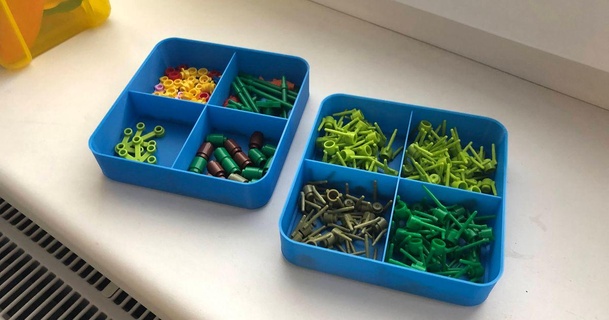stackable tray lego petr a download free stl model printablescom 3d models hobby & makers organizers sorting 3d print model - Mito3D