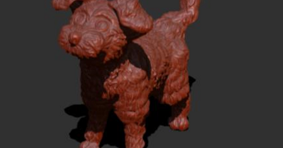 maltese sunset download free stl model printablescom 3d models learning haptic dog pets prusa voron 3D print model - Mito3D