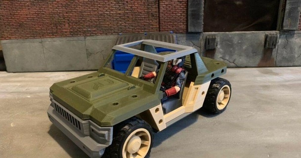 repranger 1 18 échelle scout grève véhicule tanner3d Télécharger libre stl modèle imprimablescom 3d modèles jouets Jeux 18thscale figurines ensemble jeu 3d print model - Mito3D
