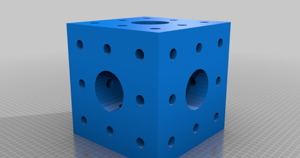 municipal esponja agujeros orden 1 4 melmaking descargar gratis stl modelo imprimiblescom 3d modelos Arte diseño diseños cubo fractal 3d print model - Mito3D
